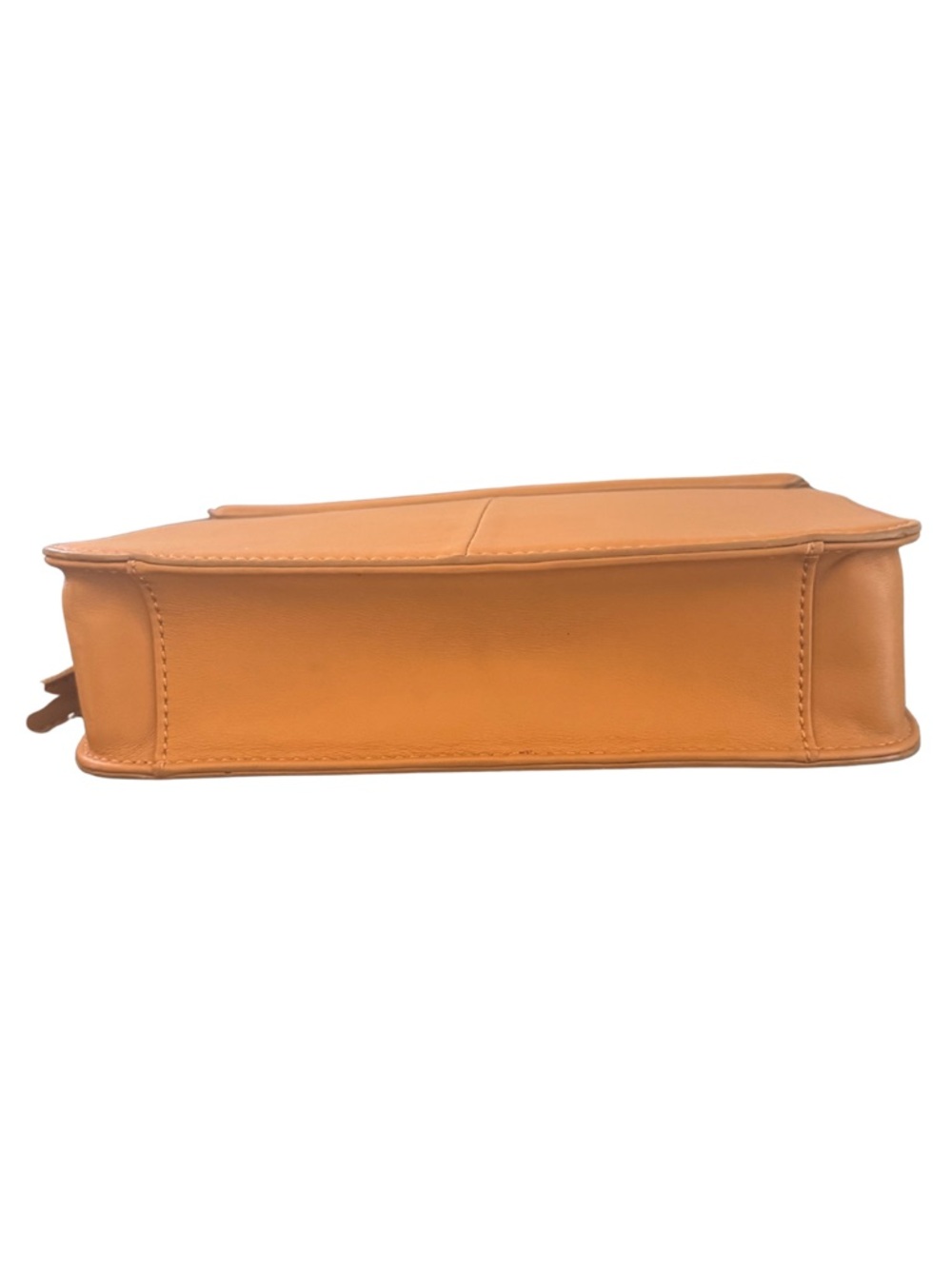 J.Crew Leather Cognac Brown Top Handle Satchel Bag - Picture 6 of 12